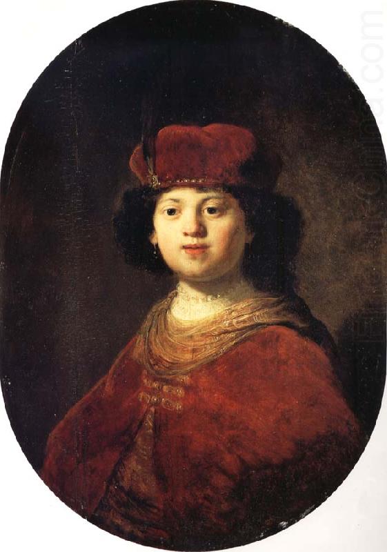 REMBRANDT Harmenszoon van Rijn Portrait of a Boy china oil painting image